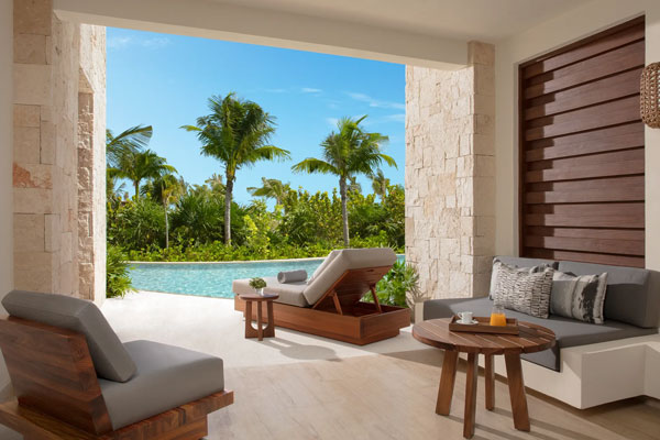 Preferred Club Swim Out Junior Suite at Secrets Playa Blanca Costa Mujeres